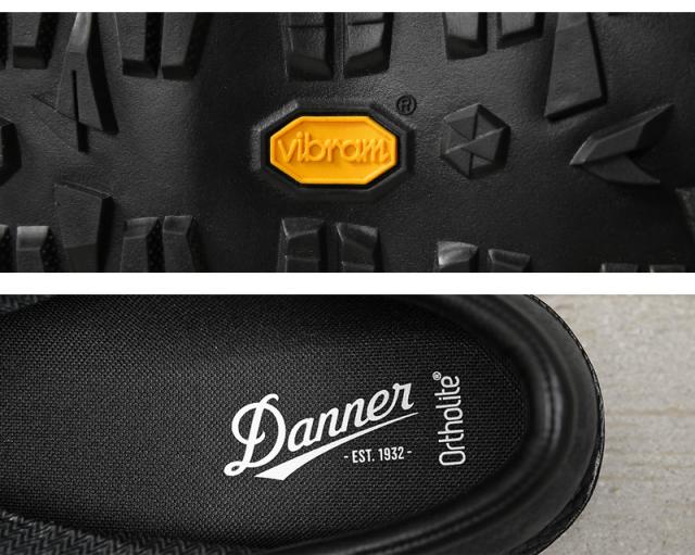 Danner ダナー D214016 MT.RIDGE LOW WP KLT マウンテン リッジ ロウ ウォータープルーフ / アウトドアブーツ KOLIM BLACK 日本製【Cx】【T】_11