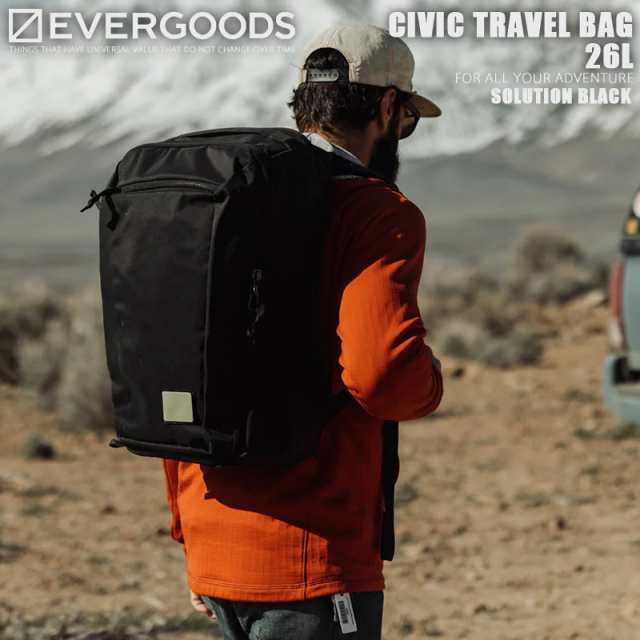 EVERGOODS エバーグッズ CIVIC TRAVEL BAG 26L バックパック / トラベルバッグ【Cx】【T】