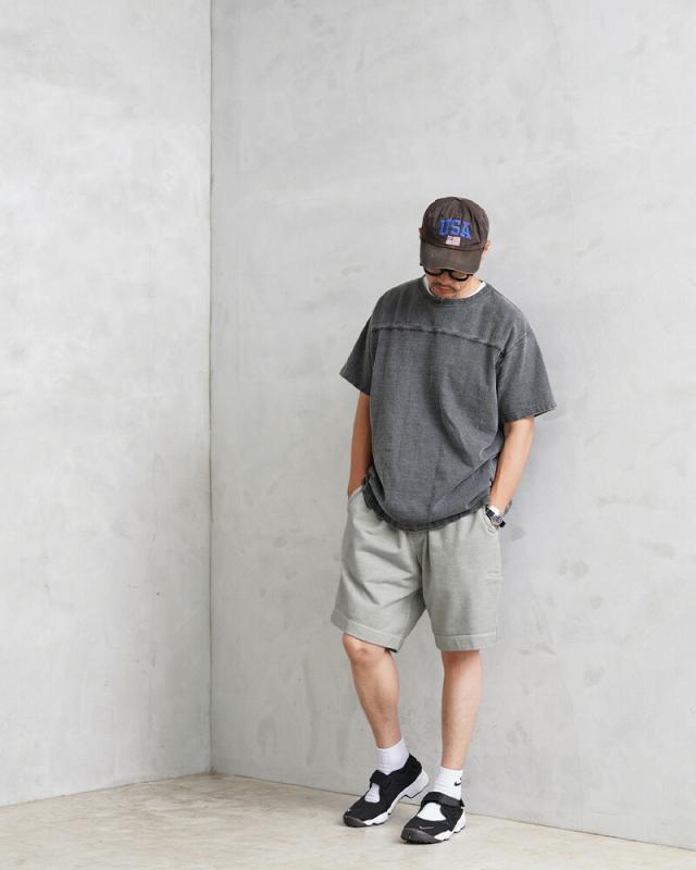 Good On グッドオン GOPT-2101 ライトテリー ショートパンツ 日本製【Sx】【T】｜ハーフパンツ ショーツ 短パン 半ズボン メンズ ボトムス ブランド おしゃれ 大きいサイズ ゆったり ワイド_12