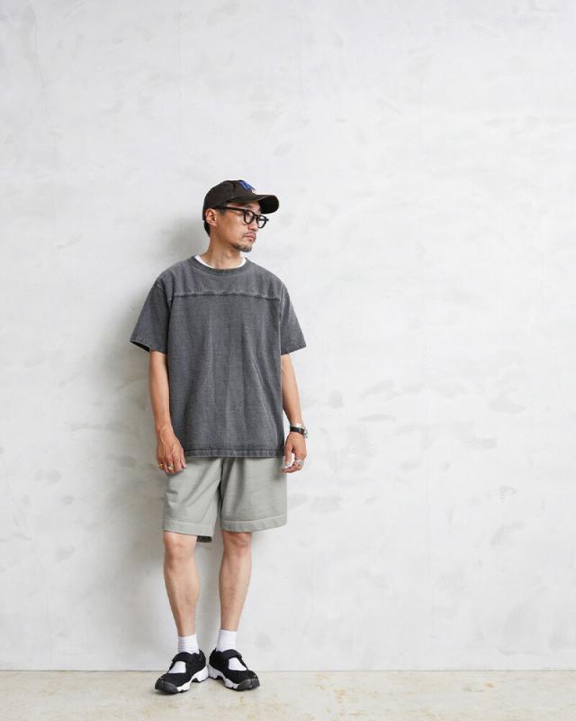 Good On グッドオン GOPT-2101 ライトテリー ショートパンツ 日本製【Sx】【T】｜ハーフパンツ ショーツ 短パン 半ズボン メンズ ボトムス ブランド おしゃれ 大きいサイズ ゆったり ワイド_1