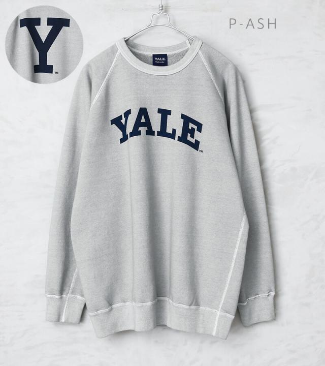 Good On グッドオン OLRG-1234P YALE クルーネック ラグランスウェットシャツ 日本製【Sx】【T】｜イエール カレッジ ロゴ アメカジ トレーナー トップス メンズ レディース おしゃれ ブランド_4