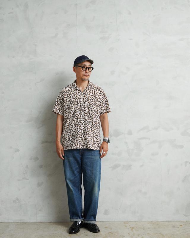 Good On グッドオン GOST2409 LEOPARD OPEN TEE S/S レオパード