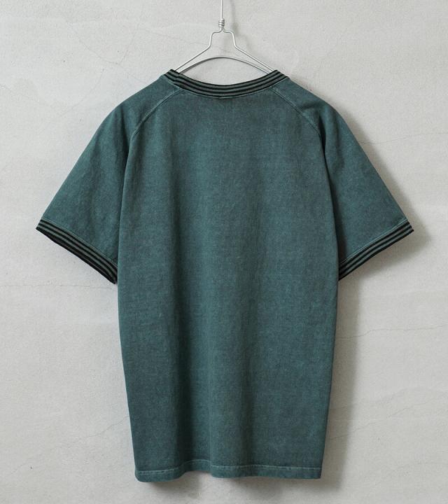 Good On グッドオン GOST-2404 S/S ストライプリブ Tシャツ 日本製【Sx】【T】【Cx】｜メンズ 半袖Tシャツ トップス パイピング 無地 大きいサイズ カジュアル レトロ ブランド おしゃれ_8