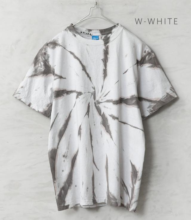 Good On×KOUHEI TERRAI KTER-2601 柿渋弁柄 渦 S/S クルーネックTシャツ 日本製【Cx】【T】｜Good On×KOUHEI TERRAI KTER-2601 柿渋弁柄 渦 S/S クルーネックTシャツ 日本製【Cx】【T】｜トップス カットソー グッドオン 寺井康平 半袖 メンズ_2