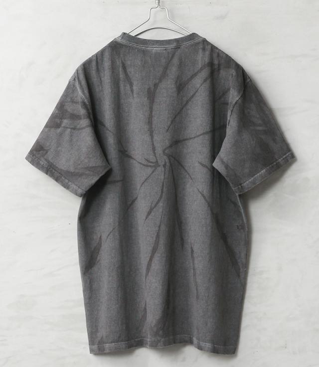 Good On×KOUHEI TERRAI KTER-2601 柿渋弁柄 渦 S/S クルーネックTシャツ 日本製【Cx】【T】｜Good On×KOUHEI TERRAI KTER-2601 柿渋弁柄 渦 S/S クルーネックTシャツ 日本製【Cx】【T】｜トップス カットソー グッドオン 寺井康平 半袖 メンズ_4