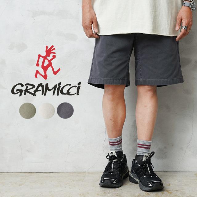 Gramicci グラミチ G4SM-P123 2025SS オーガニックコットン G-SHORT Gショーツ ピグメントダイ【Cx】【T】