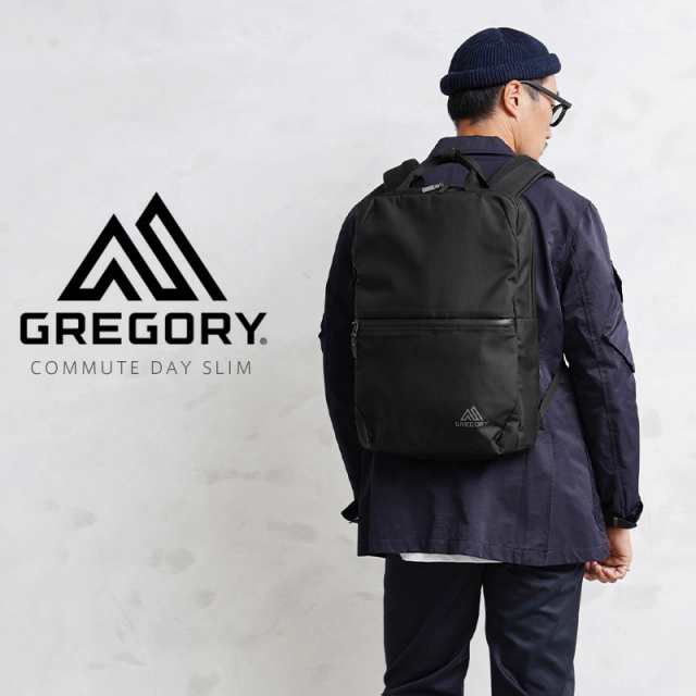 GREGORY グレゴリー COMMUTE DAY SLIM バックパック【T】｜リュックサック デイパック ビジネスバッグ カバン 通勤 通学 出張 ビジネス