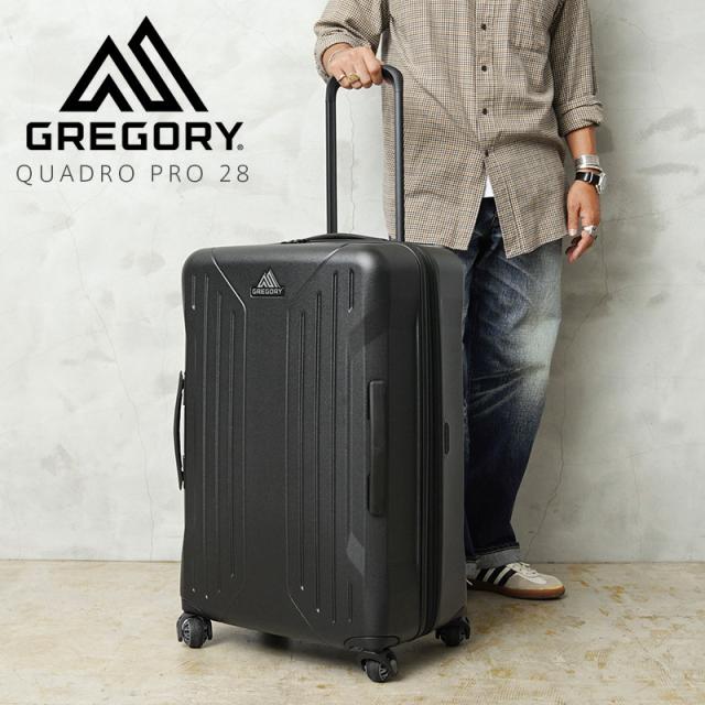 GREGORY グレゴリー QUADRO PRO 28 クアドロプロ 28 キャリーケース【T】【個別送料】［北海道沖縄離島配送不可］