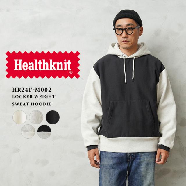 Healthknit ヘルスニット HR24F-M002 ロッカーウェイト スウェット フーディー プルオーバー【T】の通販は