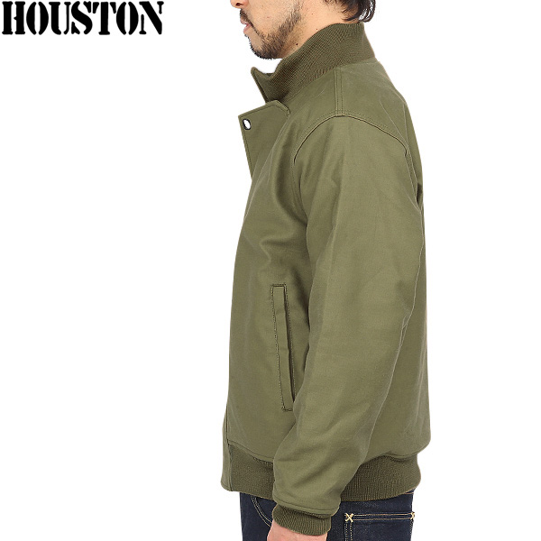 HOUSTON ヒューストン 5N-10FMOD U.S.NAVY N-10デッキジャケット【R】 ｜フックジャケット メンズ アメカジ ミリタリージャケット 海軍ジャケット ジャングルクロス 日本製 アウター