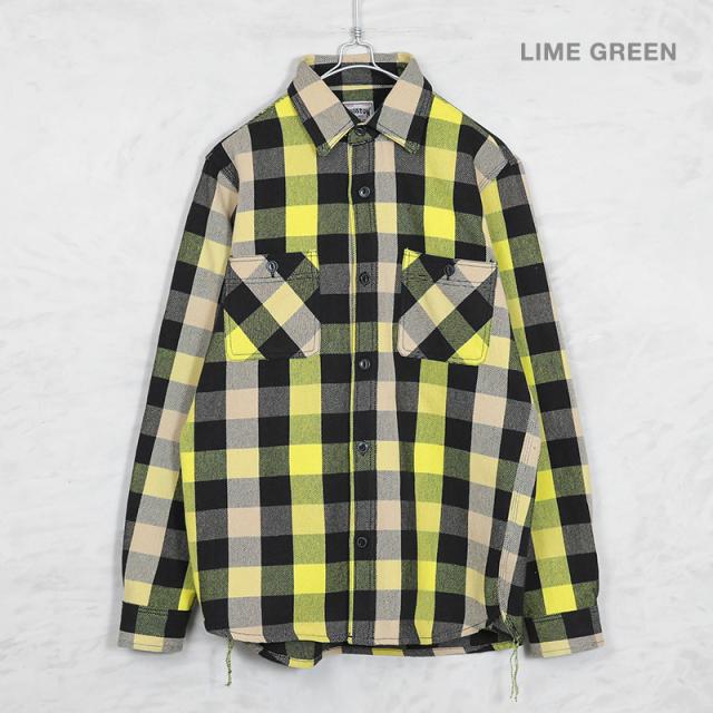 HOUSTON　ヒューストン チェックビエラシャツ HOUSTON ソリッドビエラシャツ XL 5枚セット ヒューストン] オンブレ