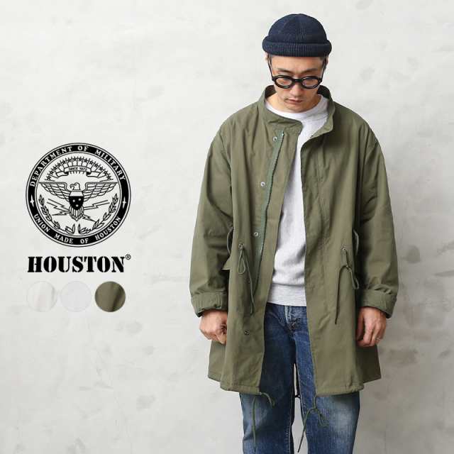 HOUSTON ヒューストン 51158 M-65 SNOW PARKA（スノーパーカ）【T】｜モッズコート ミリタリーコート ノーカラーコート スノーカモパーカ