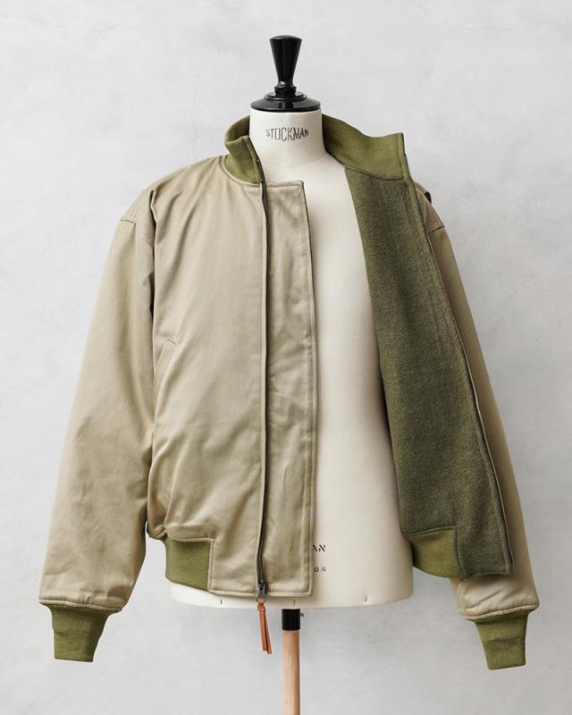 ヒューストン] タンカースジャケット ミリタリー メンズ （ 立襟・裏地