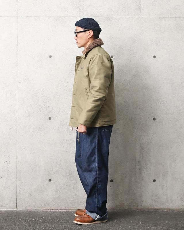 HOUSTON ヒューストン 5N-1XNO N-1デッキジャケット タイト・バック