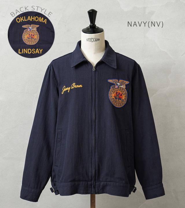 HOUSTON ヒューストン 51478 コットン リネン ジャケット FFA【R