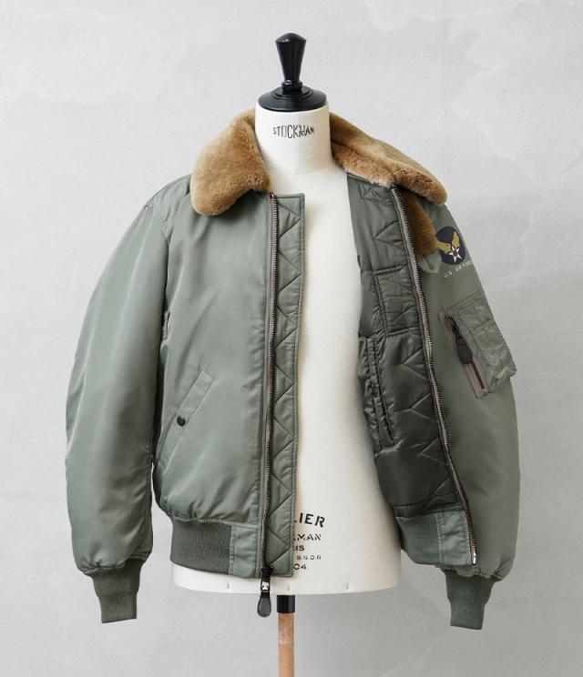 HOUSTON ヒューストン 米軍 B-15B/C/D型 フライトジャケット