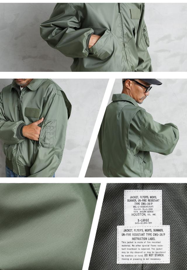 HOUSTON ヒューストン 5CW36P 米軍 CWU-36/P フライトジャケット 日本 