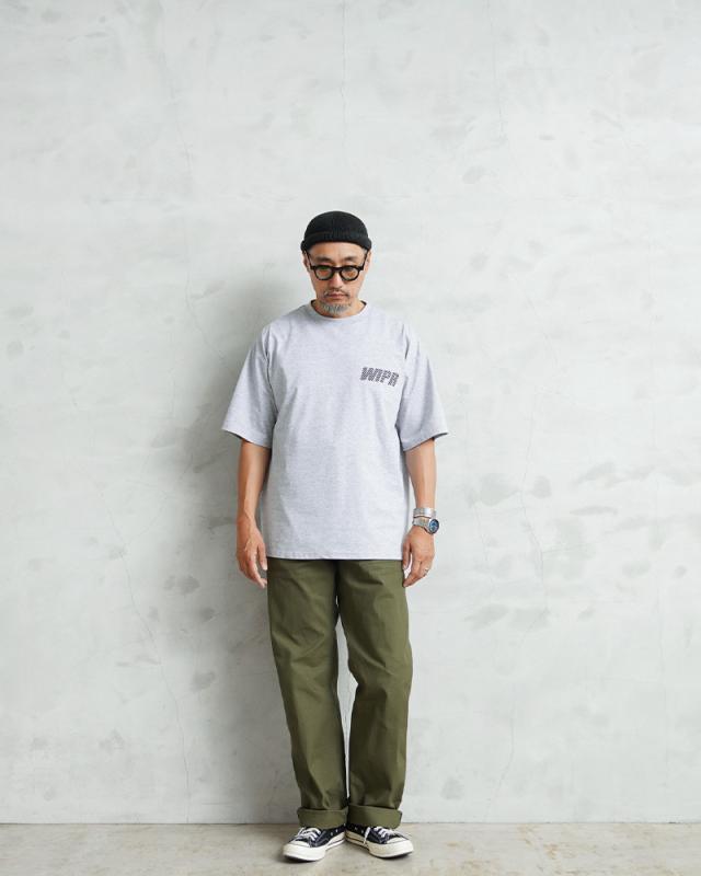 HOUSTON ヒューストン 1881 リップストップ ファティーグパンツ / ベイカーパンツ【R】｜メンズ ファッション ミリタリー コットン ワークパンツ ストレート 米軍 カジュアル_1
