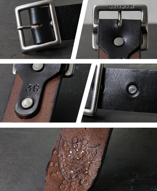 HTC エイチティーシー END ONLY 1.75”カウレザー スタッズベルト MADE IN USA【Cx】【T】 ｜メンズファッション アメカジ レザーベルト 革小物 牛革 ヴィンテージ加工 経年変化 アクセサリー アメリカ製 ブランド おしゃれ_11