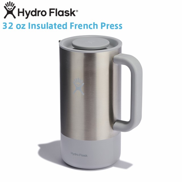 HydroFlask ハイドロフラスク 890161 ドリンクウェア 32oz Insulated 保温 フレンチプレス【Sx】【T】｜コーヒーメーカー 珈琲 容器 ケト