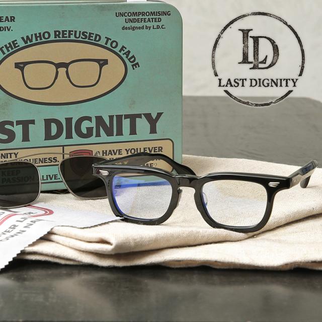 Last Dignity ラストディグニティ First Breath ファーストブレス クリアレンズ ウェリントン 眼鏡 2WAY サングラス【Cx】【T】｜UVカット 紫外線対策 メンズ レディース ユニセックス 韓国ブランド 黒縁