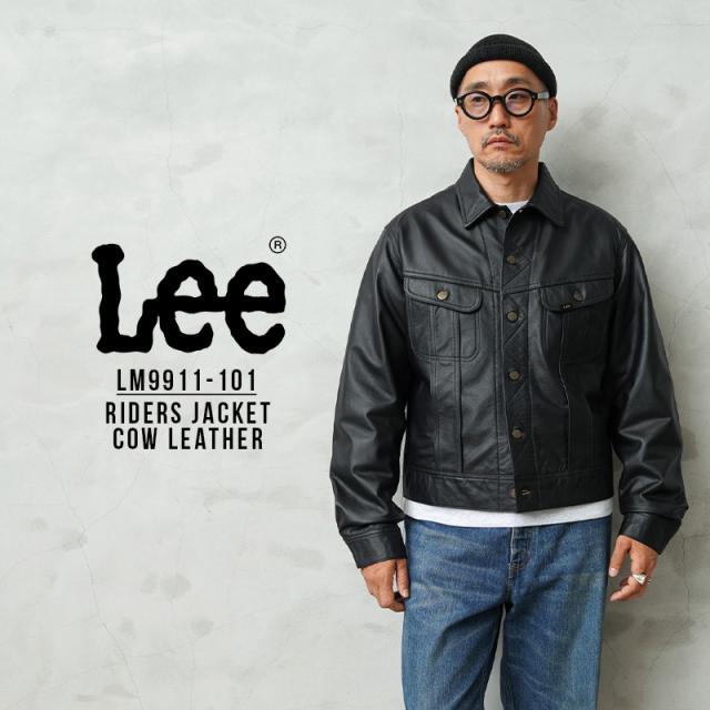 Lee リー LM9911-101 COWBOY LEATHER RIDERS JACKET カウボーイ レザー ライダース ジャケット【Cx】【T】