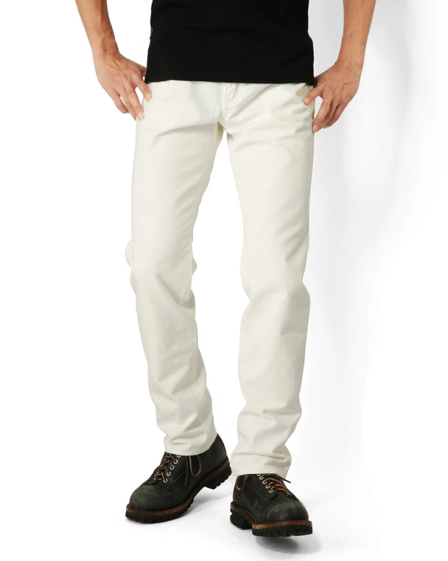 【T2】Lee リー AMERICAN STANDARD 201ストレートツイルパンツ ホワイト（18）【T】【Cx】_1