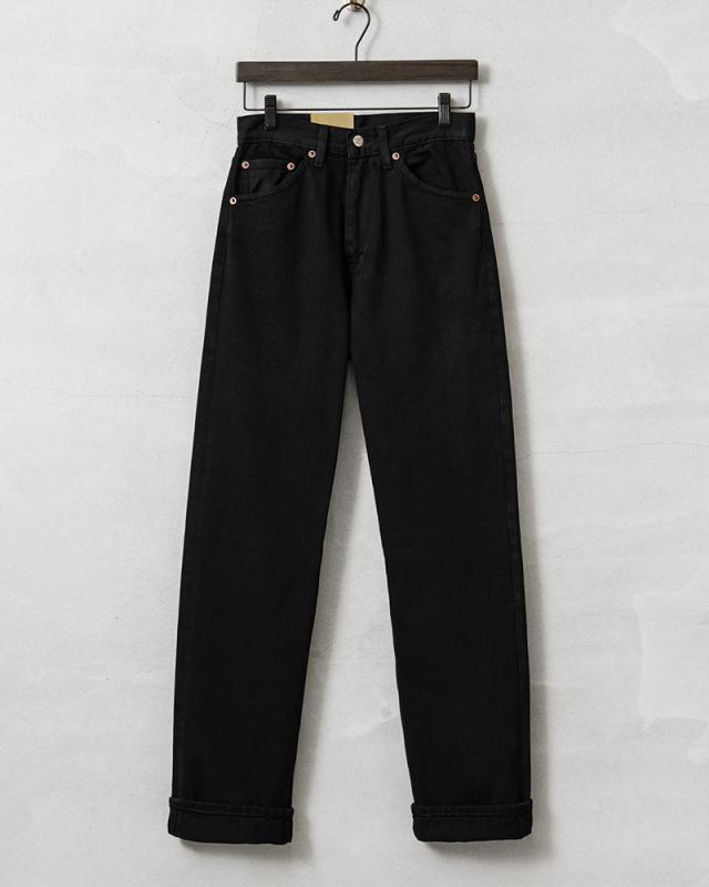 LEVI’S VINTAGE CLOTHING 50701-0028 1950年モデル 701 レディース ジーンズ オーガニックコットン BLACK【Cx】【T】｜ストレート 美脚 カジュアル パンツ 黒 大人 かわいい おしゃれ ブランド_2