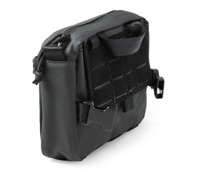 MAGFORCE マグフォース MF-3571 ENTOURAGE CHEST RIG（アントラージュ チェストリグ）BLACK【T】｜チェストバッグ ボディバッグ ミリタリーバッグ カバン アウトドア レーザーカット 登山 旅行 撥水_2