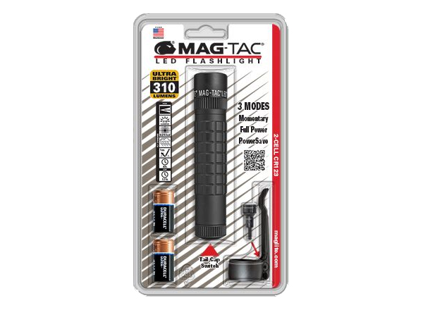 MAGLITE マグライト MAG-TAC マグタック CR123 LED フラッシュライト プレーンベゼル【T】 ｜タクティカル ミリタリー アウトドア アメリカ製 懐中電灯 防災 ペンライト ハンドライト ミリタリーギア ハイスペック 頑丈_1