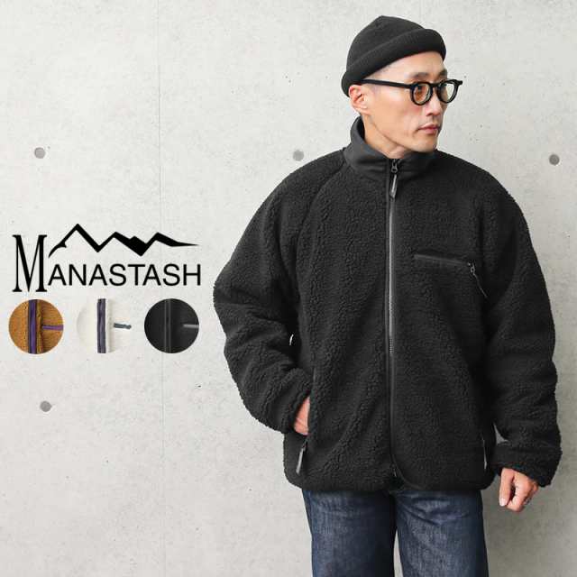 MANASTASH マナスタッシュ 7102100 マウンテンゴリラ ボアジャケット4【T】｜メンズ ボアジャケット ボアフリースジャケット アウトドア