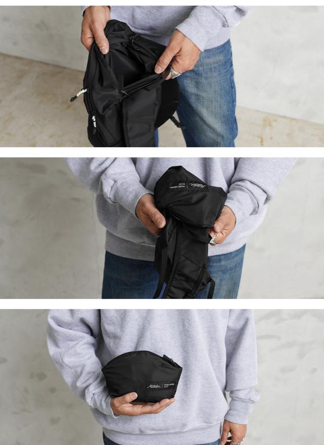 Matador マタドール ReFraction（リフラクション）PACKABLE バックパック【Sx】【T】｜リュック デイパック バッグ カバン パッカブル コンパクト 収納 大容量 旅行 通勤 通学 シンプル デザイン ブランド おしゃれ_13