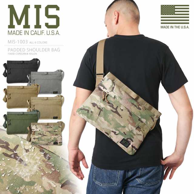ミリタリー バッグ / MIS エムアイエス MIS-1003 CORDURA NYLON