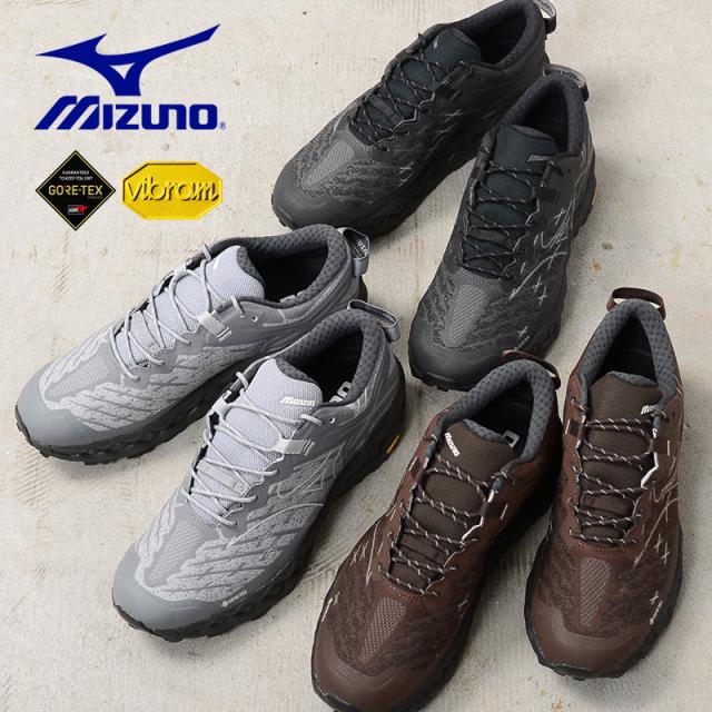 MIZUNO ミズノ D1GA2501 WAVE MUJIN LS GTX トレイル ランニング シューズ【Cx】【T】｜スニーカー メンズシューズ ゴアテックス 防水 アウトドア カジュアル スポーツシューズ ストリート アメカジ