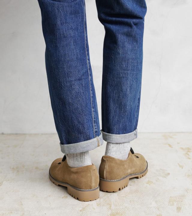 molle shoes モールシューズ MLS210301-9 F/L MOUNTAIN SUEDE マウンテンシューズ スエード【T】【Cx】｜レザーシューズ 革靴 メンズ レディース 本革 ビブラムソール Vibram