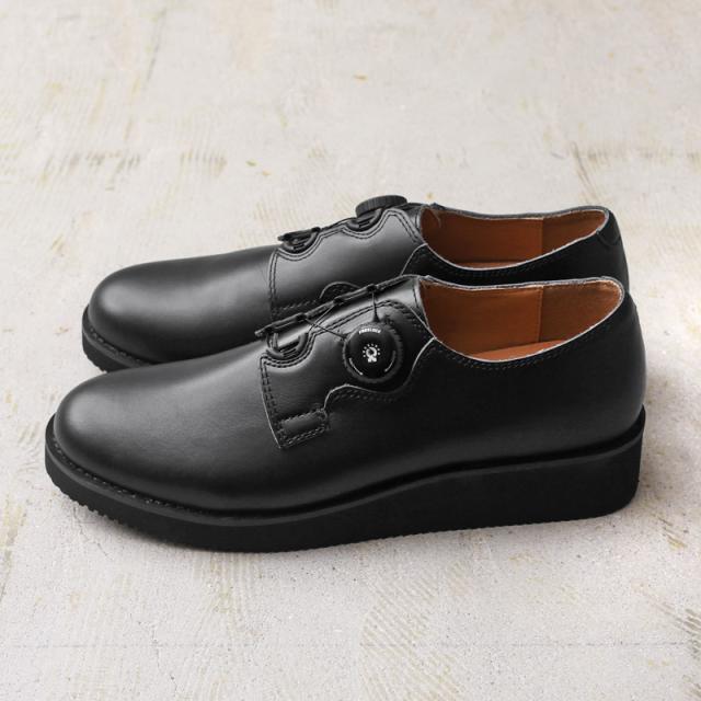 molle shoes モールシューズ MLS210301-1 / F/L POSTMAN ポストマン レザーシューズ【T】【Cx】｜ 革靴 本革 ビブラムソール vibram プレーントゥ FREELOCK アジャスター おしゃれ シンプル デザイン メンズ レディース ブランド