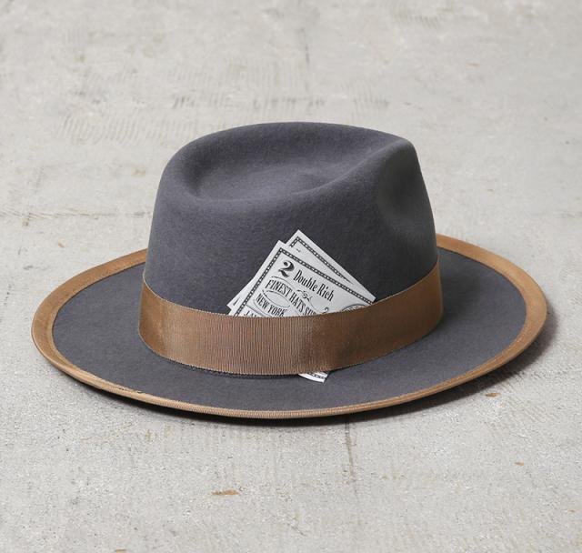 Mr.FATMAN ミスターファットマン 5225001【6253001】 TWO DOLLAR ウール パイピング フェドラハット J.J. WILLIAMS 日本製【Cx】【T】_10