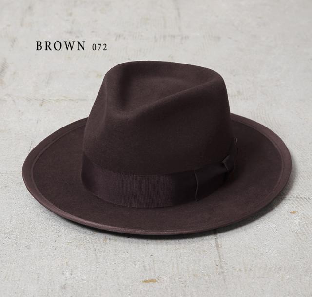 Mr.FATMAN ミスターファットマン 5225001【6253001】 TWO DOLLAR ウール パイピング フェドラハット J.J. WILLIAMS 日本製【Cx】【T】_6