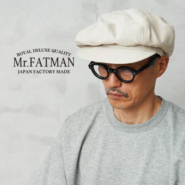 Mr.FATMAN ミスターファットマン 5262002 JOHNNY CASQUATTE LINEN COTTON リネン コットン キャスケット 日本製【Cx】【T】