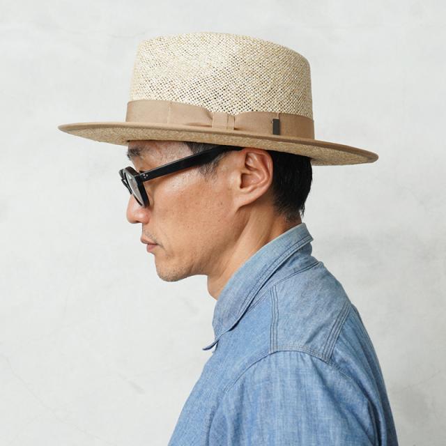Mr.FATMAN ミスターファットマン 6252001 TWO DOLLAR VISCOSE ストローハット J.J. WILLIAMS 日本製【Cx】【T】_2
