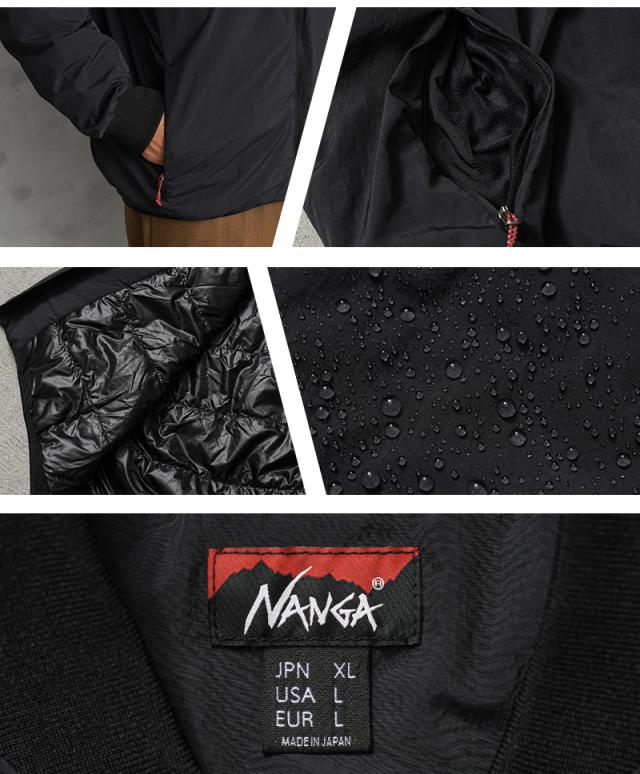 NANGA ナンガ N2500-0J001A ソフトダウン バーシティ ブルゾン MADE IN JAPAN【Sx】【T】｜メンズ アウター ジャケット 大きいサイズ 日本製 無地 アウトドア キャンプ 防寒 保温 ブランド おしゃれ_13