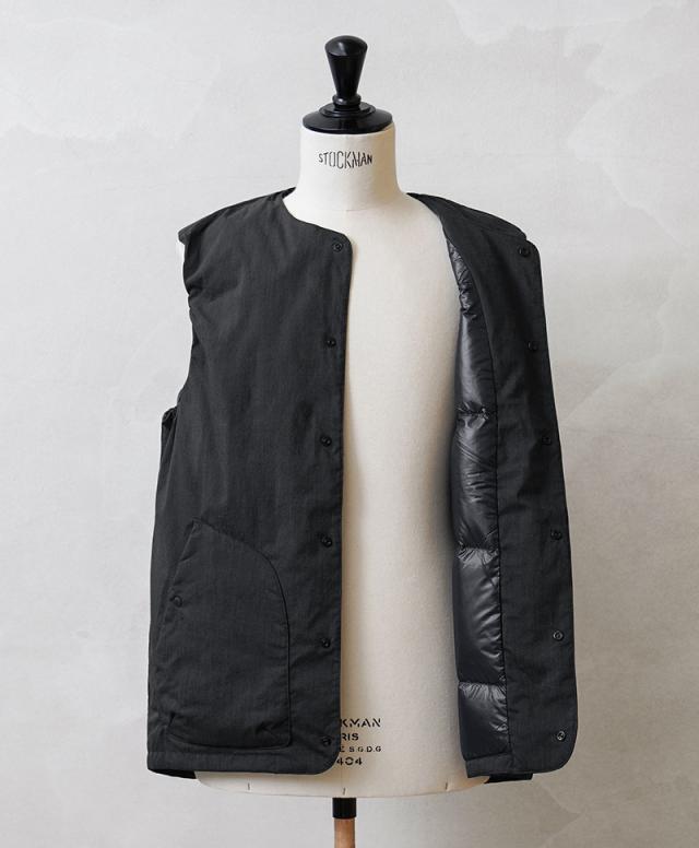 NANGA ナンガ ND2441-1N304-A HINOC RIPSTOP インナー ダウンベスト