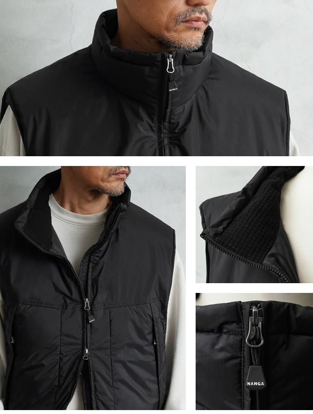 NANGA ナンガ WAIPER別注 AURORA-TEX ダウンベスト TYPE U.S.ARMY PCU LEVEL 7A MADE IN JAPAN【Sx】【T】【Cx】｜メンズファッション ミリタリーファッション 軍物 防水ベスト 日本製 オーロラダウン レイヤード 保温 軽量