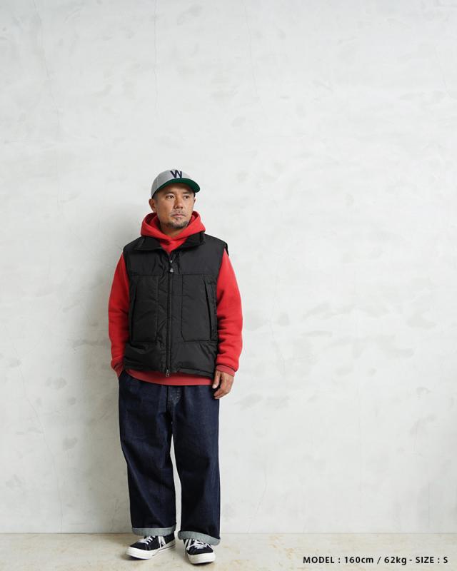 NANGA ナンガ WAIPER別注 AURORA-TEX ダウンベスト TYPE U.S.ARMY PCU LEVEL 7A MADE IN JAPAN【Sx】【T】【Cx】｜メンズファッション ミリタリーファッション 軍物 防水ベスト 日本製 オーロラダウン レイヤード 保温 軽量