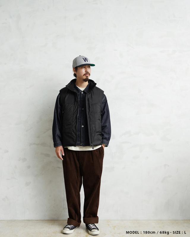 NANGA ナンガ WAIPER別注 AURORA-TEX ダウンベスト TYPE U.S.ARMY PCU LEVEL 7A MADE IN JAPAN【Sx】【T】【Cx】｜メンズファッション ミリタリーファッション 軍物 防水ベスト 日本製 オーロラダウン レイヤード 保温 軽量