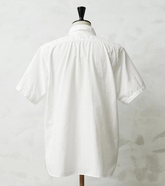 orSlow オアスロウ 01-V8170 CHAMBRAY WORK SHIRTS S/S シャンブレーシャツ RELAX FIT 日本製【Cx】【T】｜トップス メンズ レディース 半袖シャツ ワークシャツ 無地 春夏 カジュアル アメカジ ブルー コットン リラックス_4
