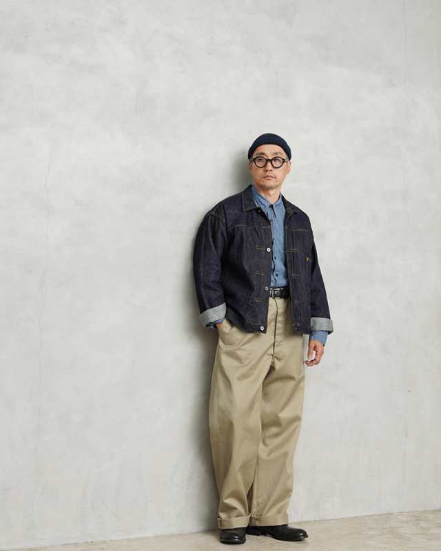 orSlow オアスロウ 03-V5361 VINTAGE FIT ARMY TROUSERS チノ