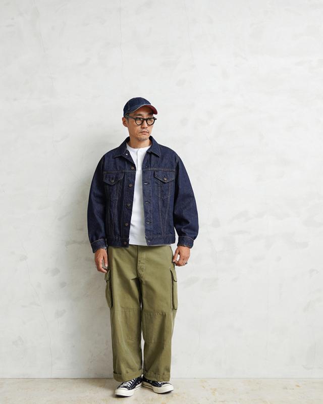 orSlow オアスロウ 01-6005 1960’S TYPE3 DENIM JACKET デニム トラッカージャケット 日本製【Cx】【T】｜Gジャン 3rdタイプ セルビッジ ヴィンテージ アメカジ ミリタリー メンズファッション 経年変化 ジーンズ インディゴ カジュアル_2