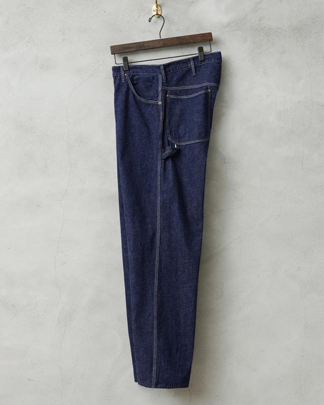orSlow オアスロウ 01-5120-81 PAINTER PANTS ペインターパンツ DENIM ONE WASH 日本製【Cx】【T】｜メンズ ボトムス デニムパンツ ワイド 太め ワンウォッシュ ストレート アメカジ カジュアル ブランド おしゃれ_4