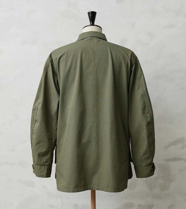 orSlow オアスロウ 01-6010 U.S. ARMY TROPICAL JACKET トロピカルジャケット 日本製【Cx】【T】｜メンズ  アウター 大きいサイズ ジャングルファティーグ ミリタリー リップストップ カーキ ブランド おしゃれの通販はau PAY マーケット -  ミリタリーショップWAIPER | au ...